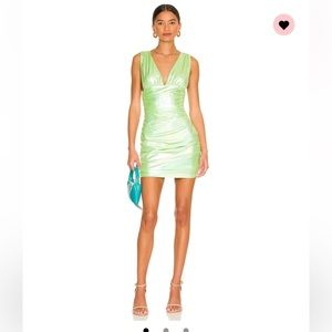 Superdown Revolve Kerrie Deep V dress